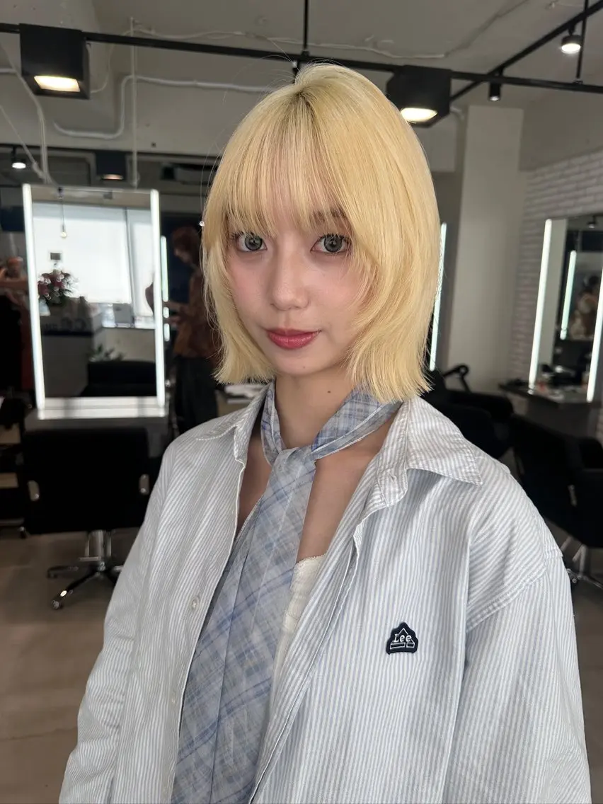 【💫5月限定💫】似合わせカット✂️+透明感カラー🕯+補習トリートメント⭐️の写真
