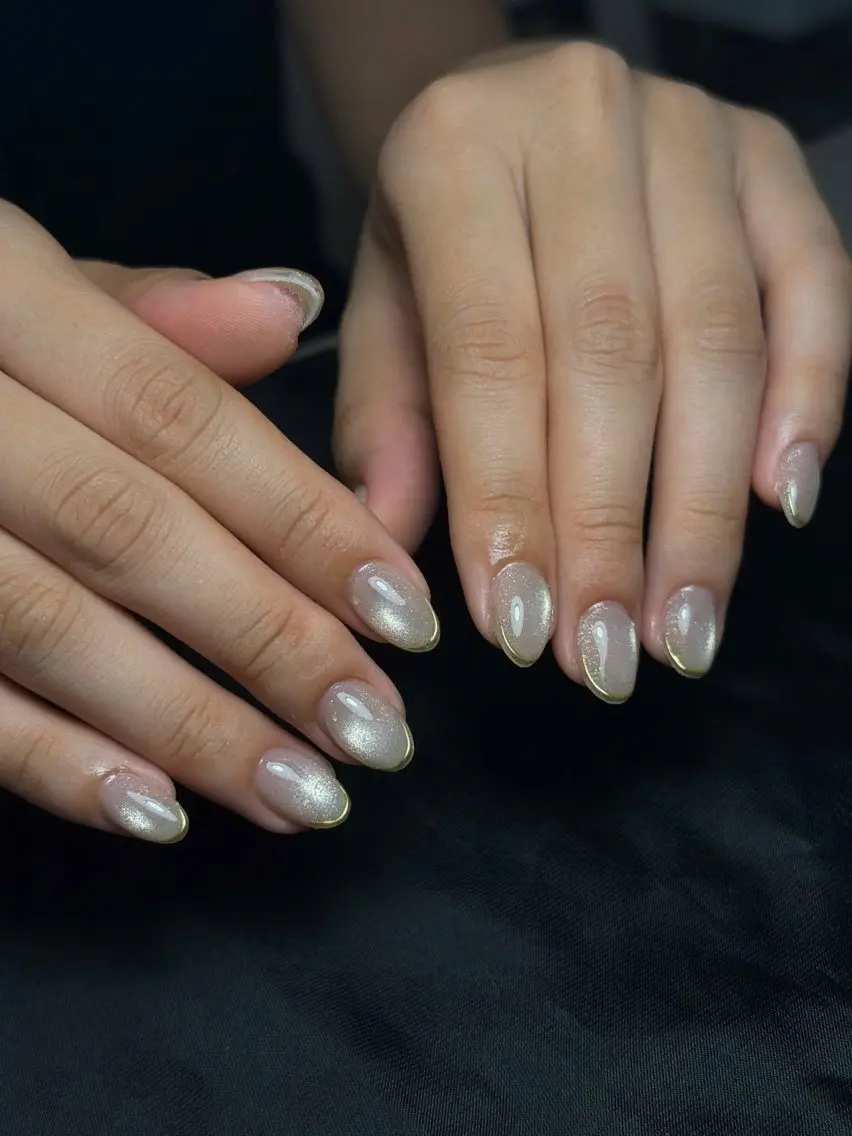 ネイル キラキラネイル マグネットネイル ぷっくりネイル 春ネイル ワンホンネイル ハンドネイル Candy Nailのネイルデザイン