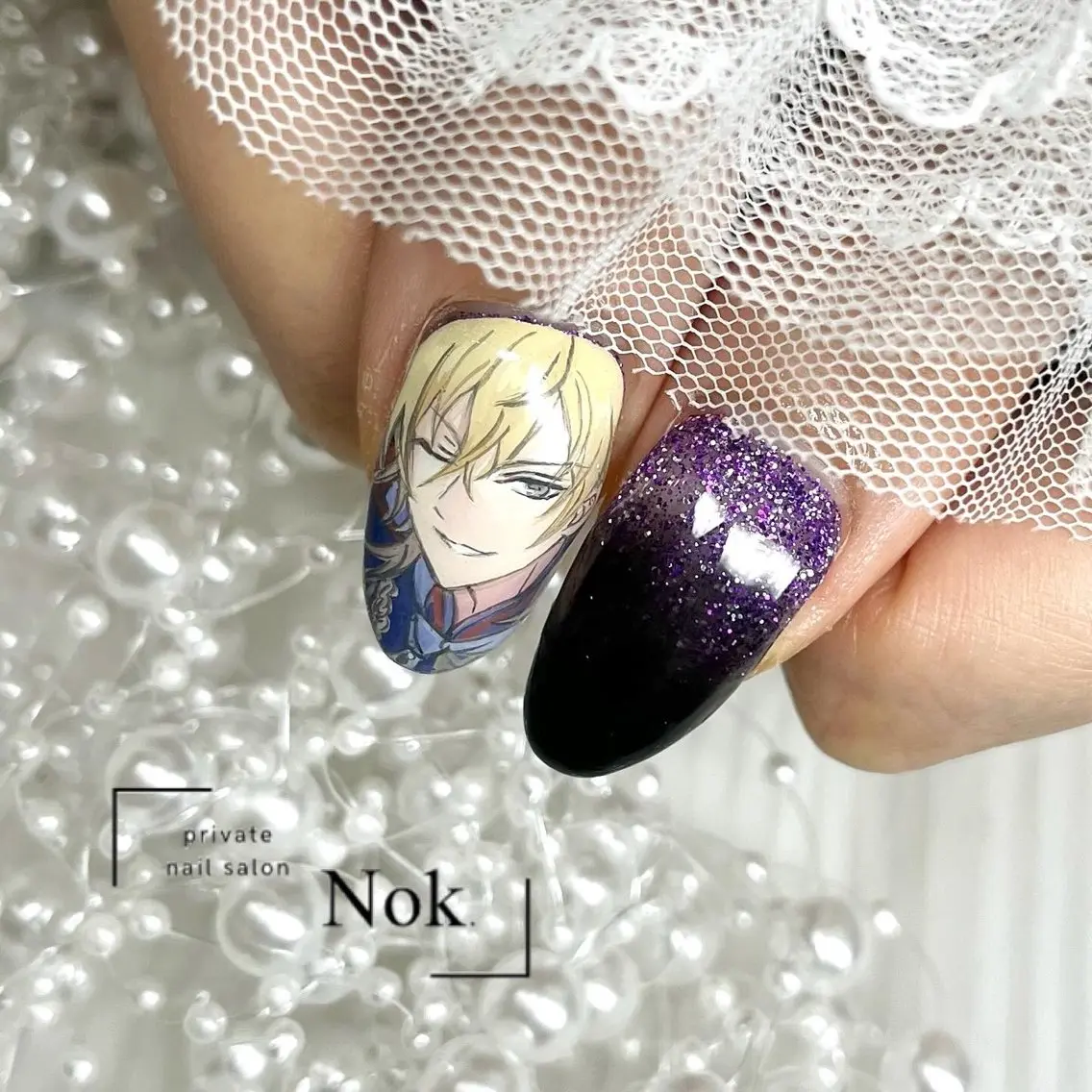 ネイル ハンドネイル 池袋痛ネイル Nok. 渡辺のネイルデザイン