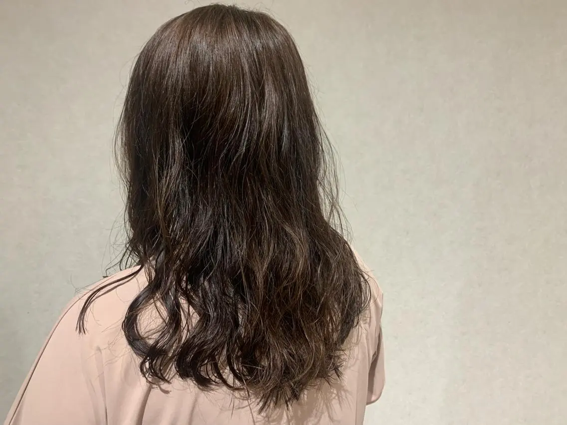 ロング パーマ yamauchi mikuのヘアスタイル