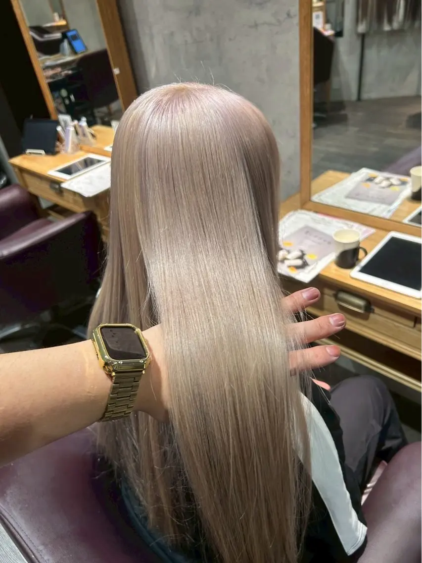 ヘアカラー ブリーチ/カラー🎨 ゆーなのヘアスタイル