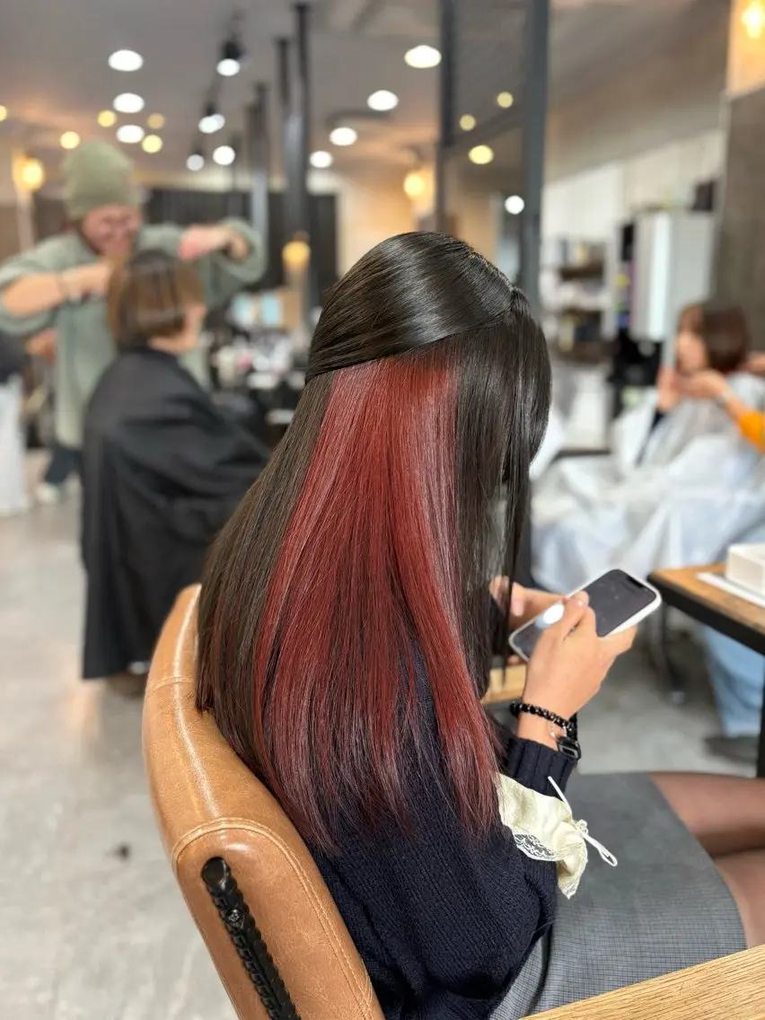 ロング カット ヘアカラー トリートメント SHIAN 立川 🍑すずかのヘアスタイル