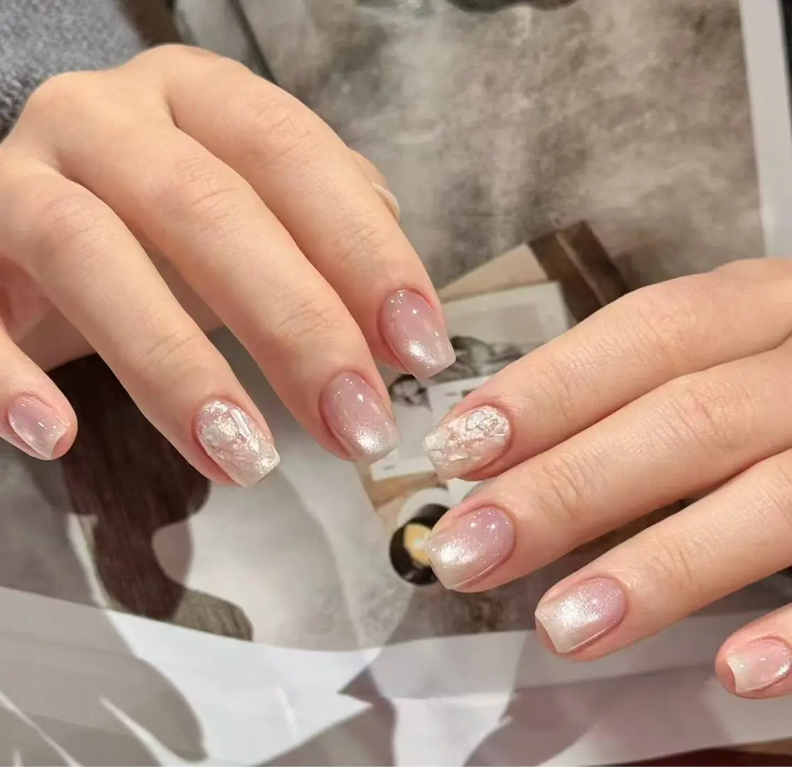 ネイル チークネイル 長さ出し フットネイル フレンチネイル ジェルネイル ハンドネイル Fancy nail salonのネイルデザイン