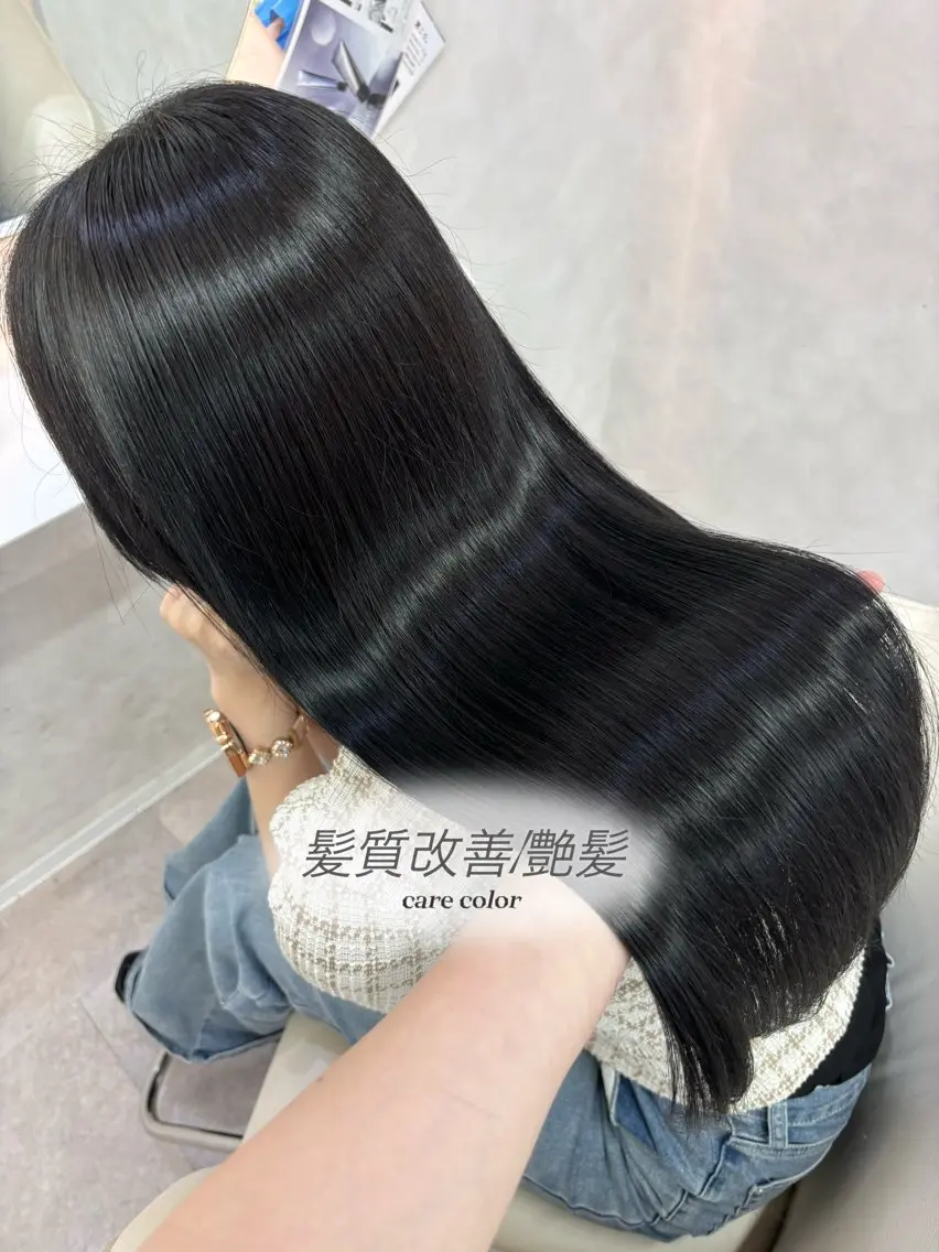 ロング カラー 透明感カラー 髪質改善 トリートメント ヘアカラー ️🫧中島遼香🫧 艶カラー/髪質改善のヘアスタイル