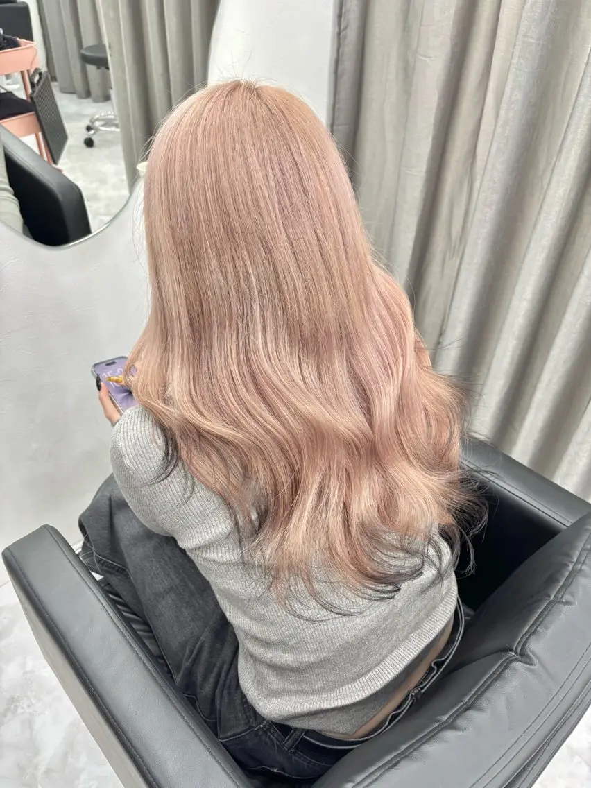 ロング レイヤーカット MoA cilue 福島さつき 👧🏻のヘアスタイル