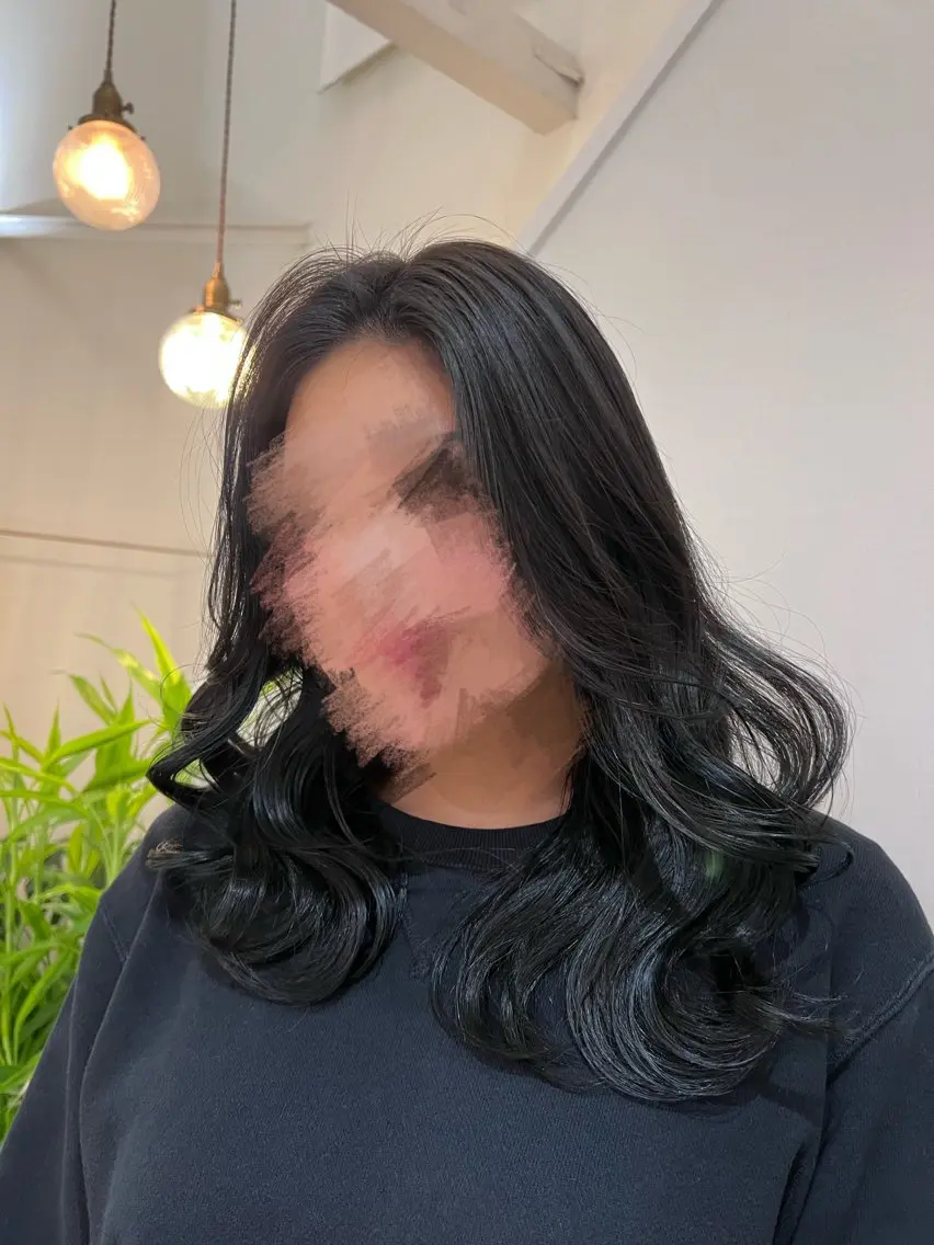 カラー ヘアカラー ユキ 東大阪カラーモデルのヘアスタイル