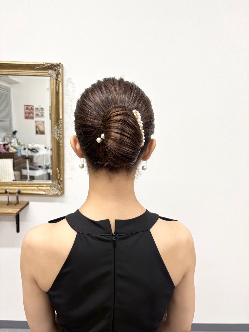 ヘアアレンジ ヘアセット ヘアサロン ミカヅキのヘアスタイル