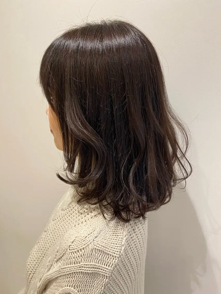 ミディアム カラー 艶髪🌿美髪 大塚礼乃【西荻窪】のヘアスタイル