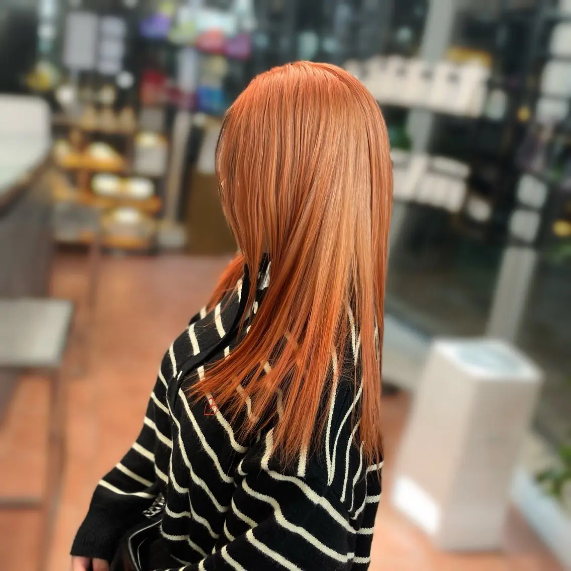 2ブリーチカラー［ケアブリーチ］トリプルカラー＋髪質改善Aujuaトリートメントの写真