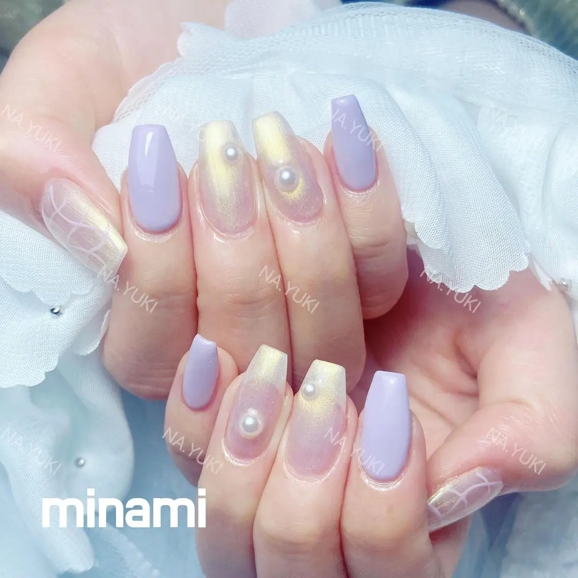 ネイル ハンドネイル ハンドケア YUKI 💗 渋谷店のネイルデザイン