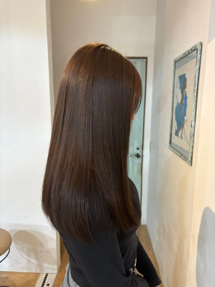 【レディース限定メニュー】カット+one color🥣+3STEPトリートメント🫧の写真