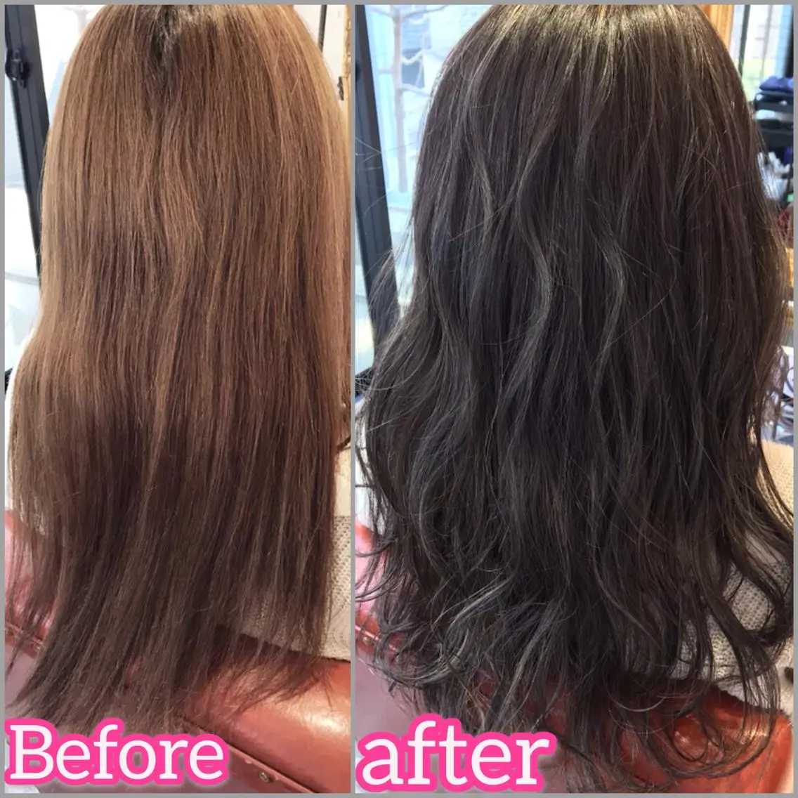 ロング カラー 大人女性ショート専門 tomodaのヘアスタイル