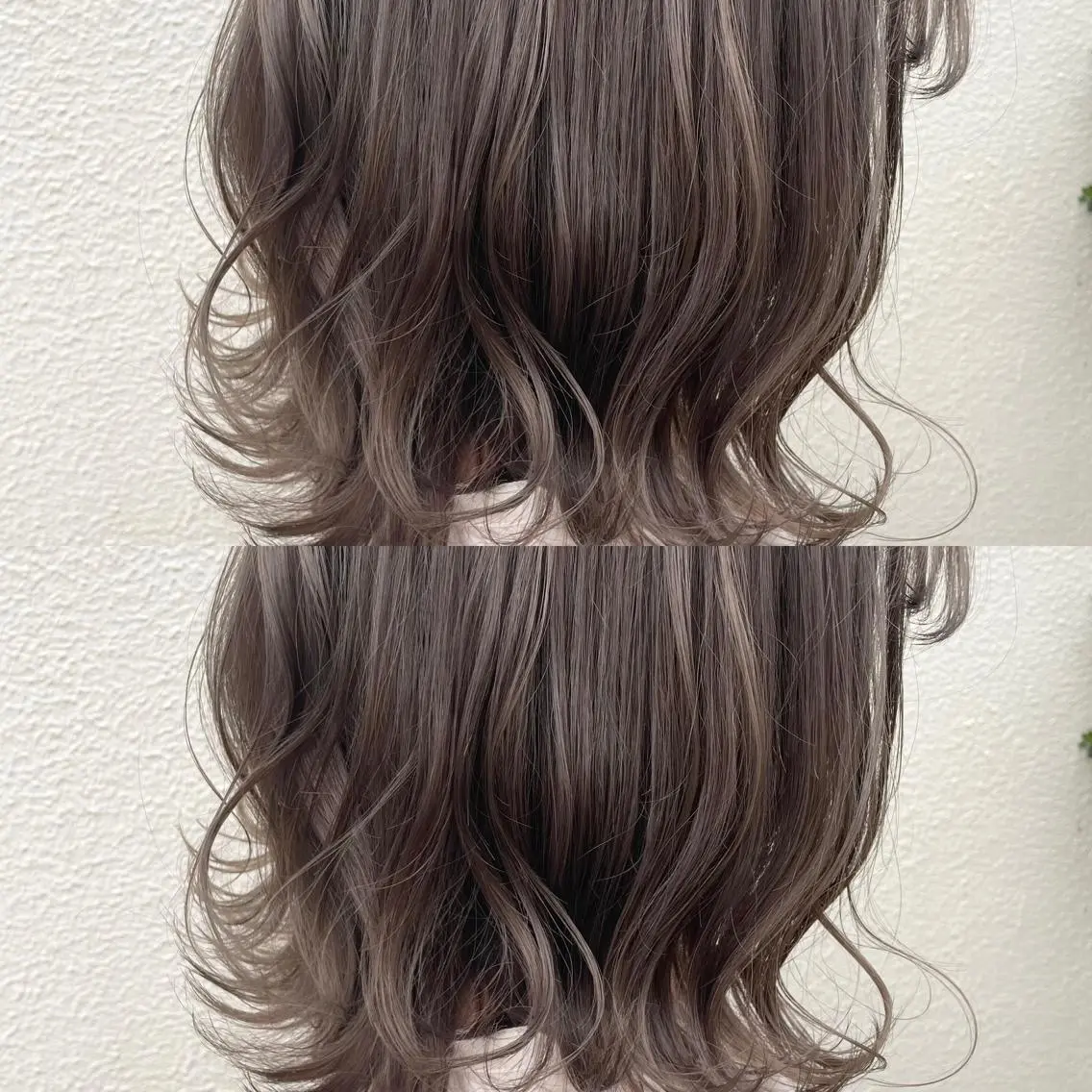 ミディアム カラー グレージュ tocca八王子 AYAKAのヘアスタイル