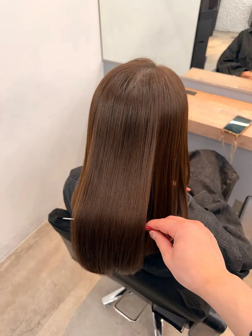 ショート カット 縮毛矯正 トリートメント 髪質改善/大人ヘア/ 透明感/メンズ/優真のヘアスタイル