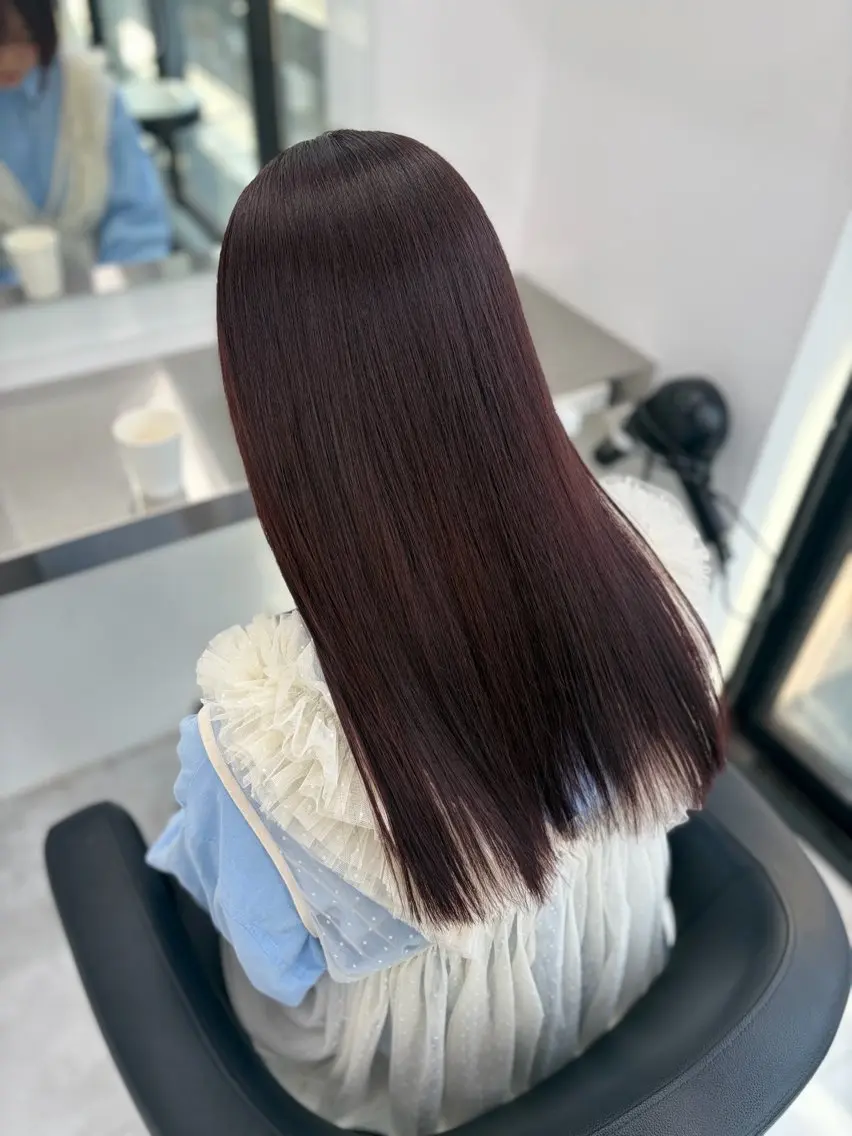 カラー カット ヘアカラー トリートメント ヘアセット girlな暖色ヘア 🪽🫧ハルナ🎀のヘアスタイル