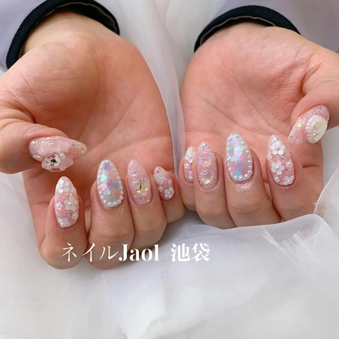 ミディアム メンズ ネイルJaol 池袋のネイルデザイン