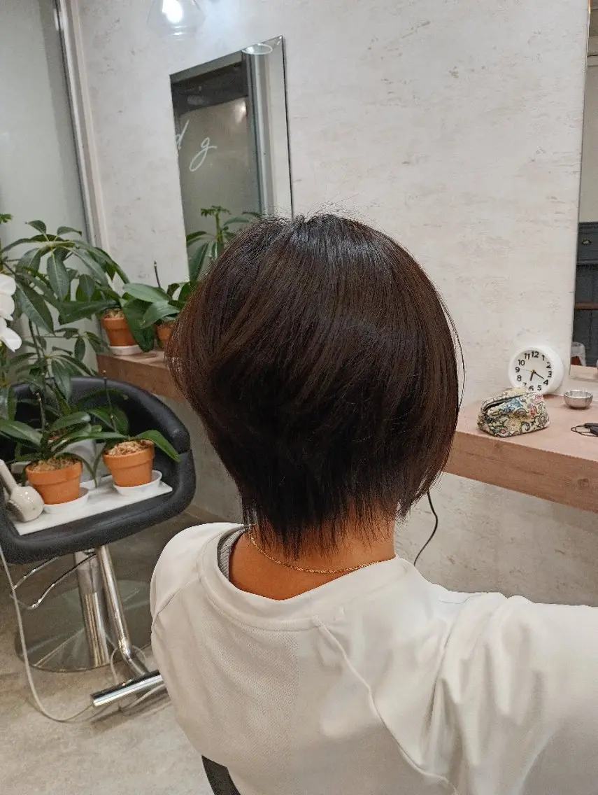 ショート カット ヘアカラー and g. 🌿アンドジ−🌿のヘアスタイル