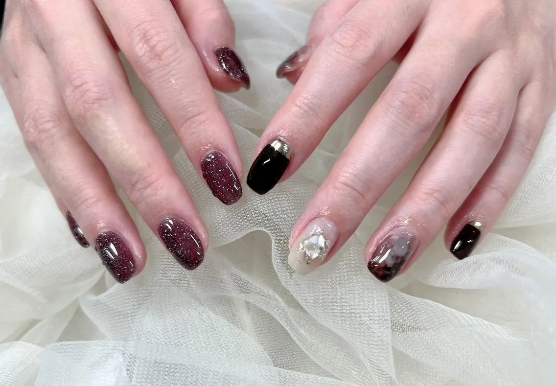 ネイル ニュアンスネイル ハンドネイル ♡4U NAIL& 韓国美容&ネイル♡のネイルデザイン