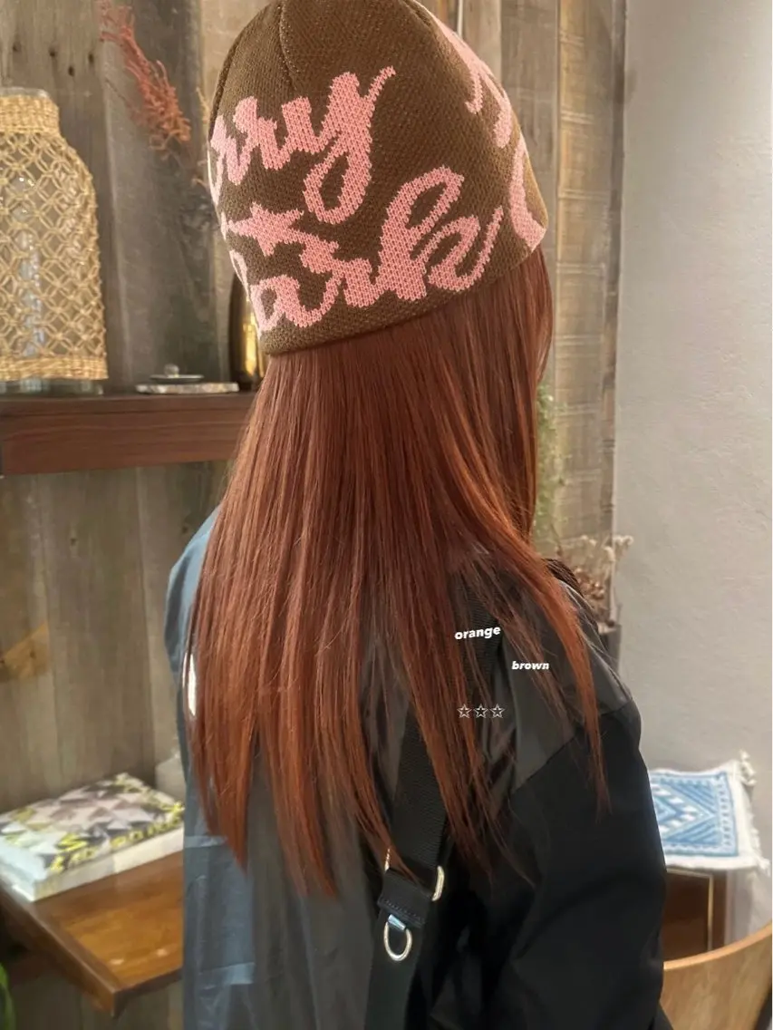 ロング カラー 暖色カラー/レイヤー 🌙 オノユリカのヘアスタイル