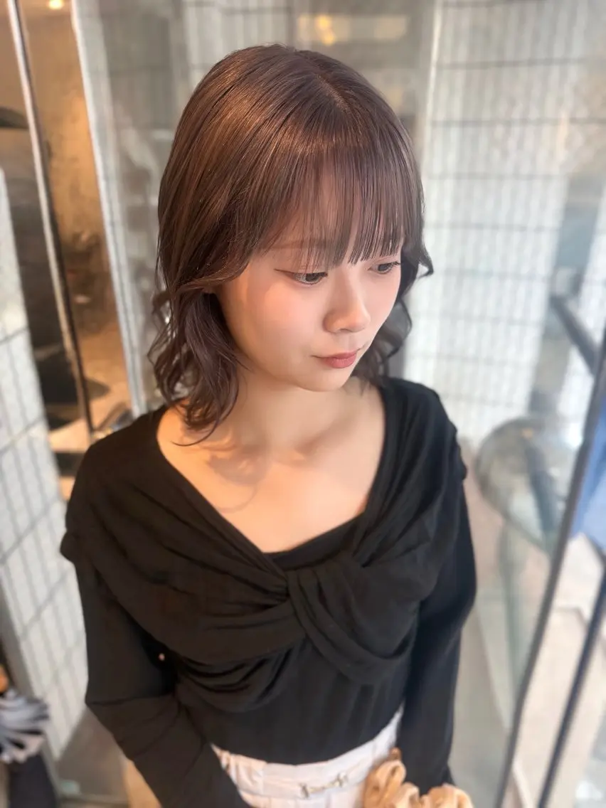 カラー ヘアカラー ᴍᴏᴇ ‎ 〈 en. 〉のヘアスタイル