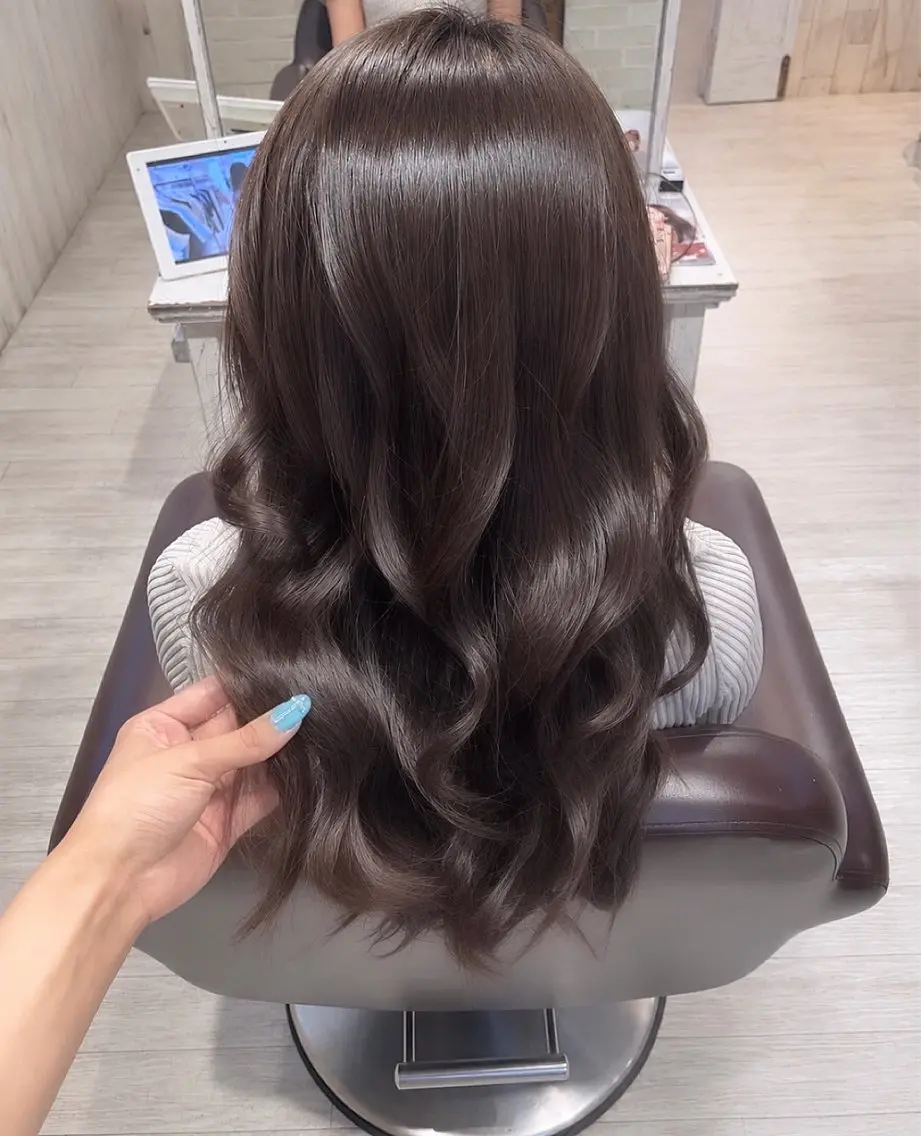 ロング くびれヘア カラーモデル募集中 🎀🩵のあのヘアスタイル