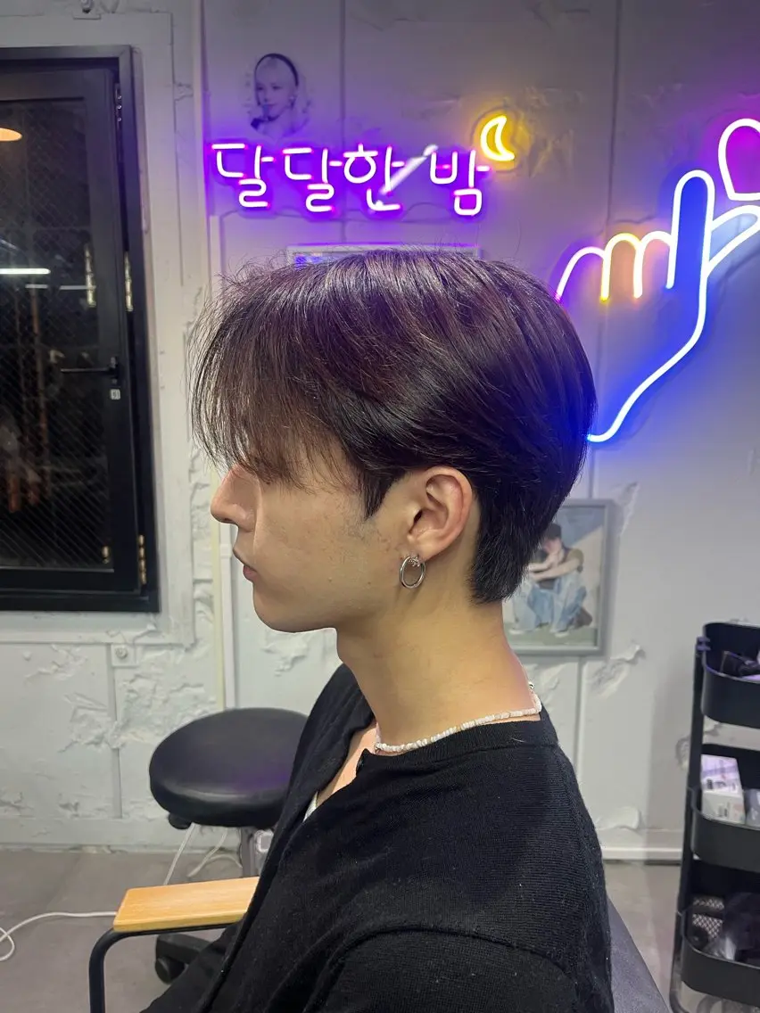 メンズ マッシュ シースルーマッシュ 郷司 秀哉のヘアスタイル