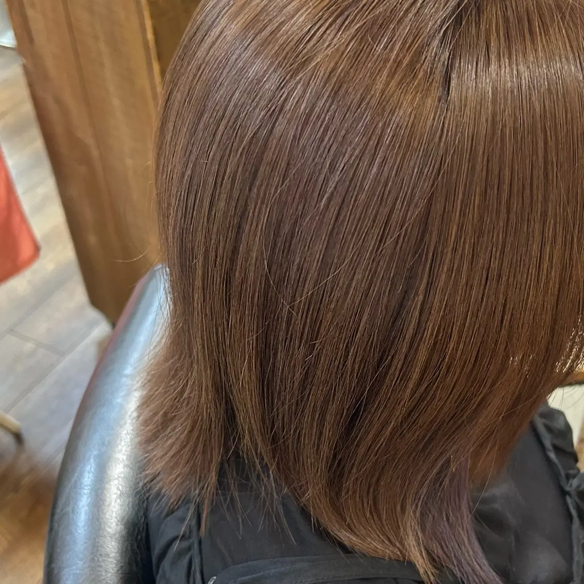 ミディアム カラー ブラウンカラー 透明感カラー 徳永　髪質改善 カラー🪄💫のヘアスタイル