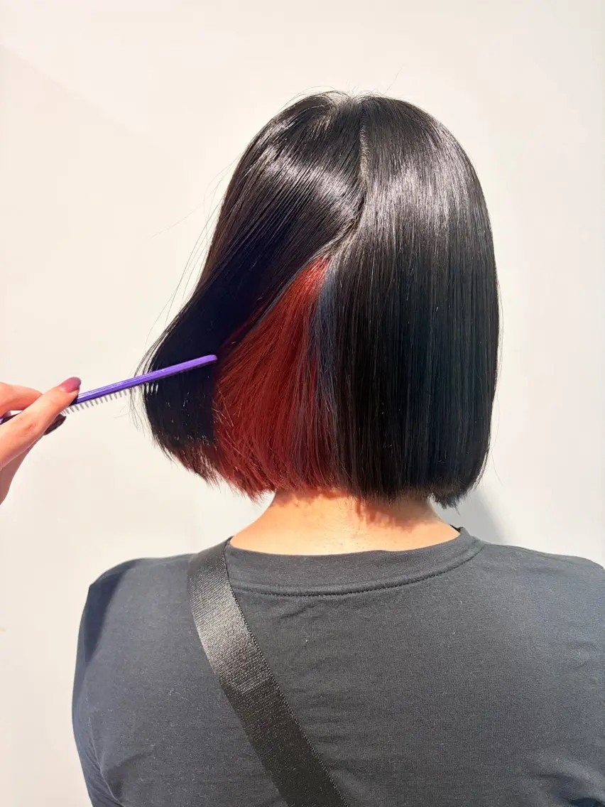 カラー インナーカラー ツートーンカラー ヘアカラー 艶カラー/ブリーチ/ 髪質改善🫧アリサのヘアスタイル