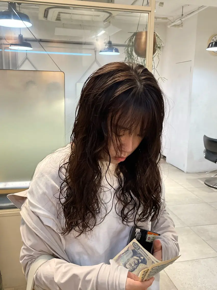 パーマ🌀🌀➕aujua quick トリートメント🥣の写真