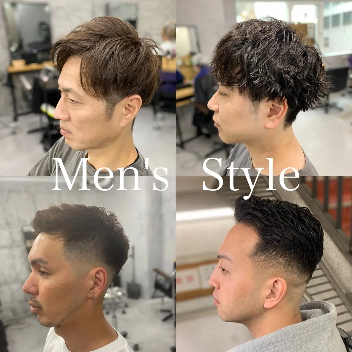 💈Men's限定💈メンズトータルケアプラン⭐️カット+眉カット+フルカラー(白髪染め可)+クイッククレンジングスパの写真