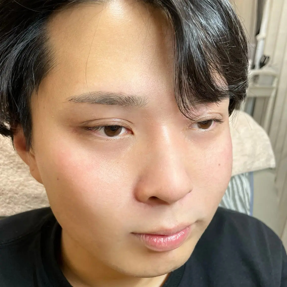 メンズ アイブロウ ワックス脱毛 さとう ちさとのマツエク・マツパデザイン