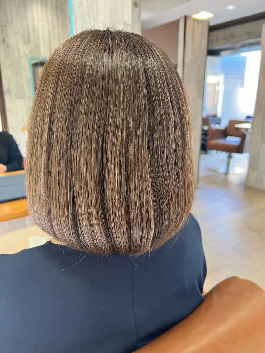 カラー カット ヘアカラー 菊地 風海のヘアスタイル