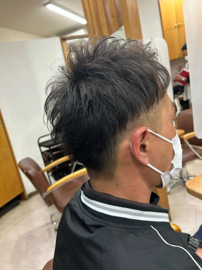 メンズ カット ヘッドスパ 比嘉 秀弥のヘアスタイル