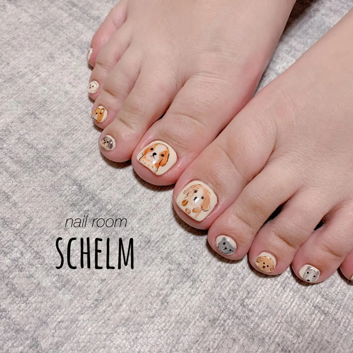 ネイル フットネイル nail room シュレムのネイルデザイン