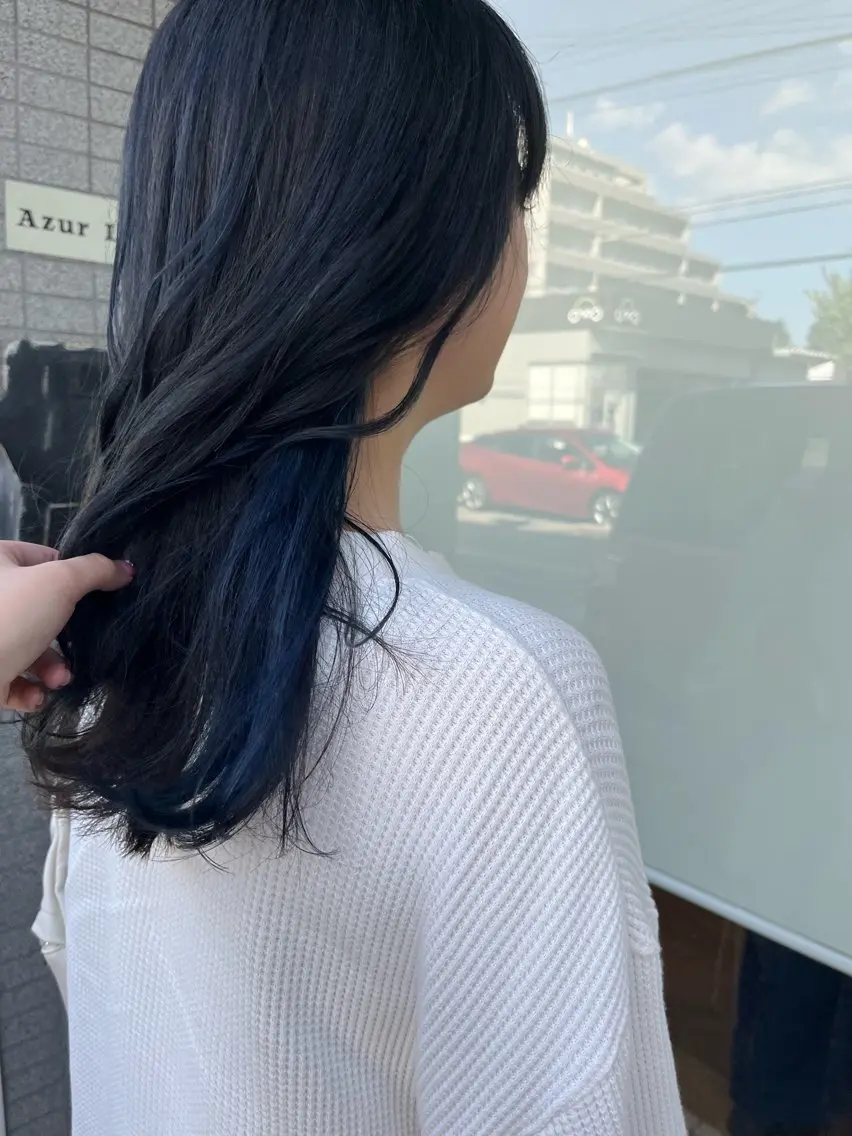 セミロング 立野 希沙のヘアスタイル