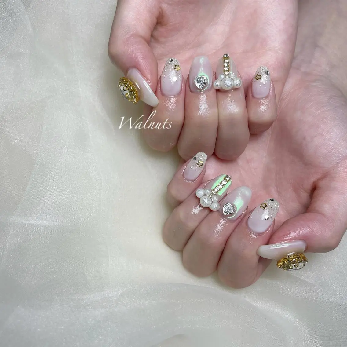 ネイル ハート Nail salon esterellaのネイルデザイン