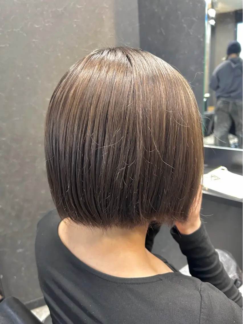 🎹赤み消し透明感カラー🎹ワンカラー➕トリートメントの写真