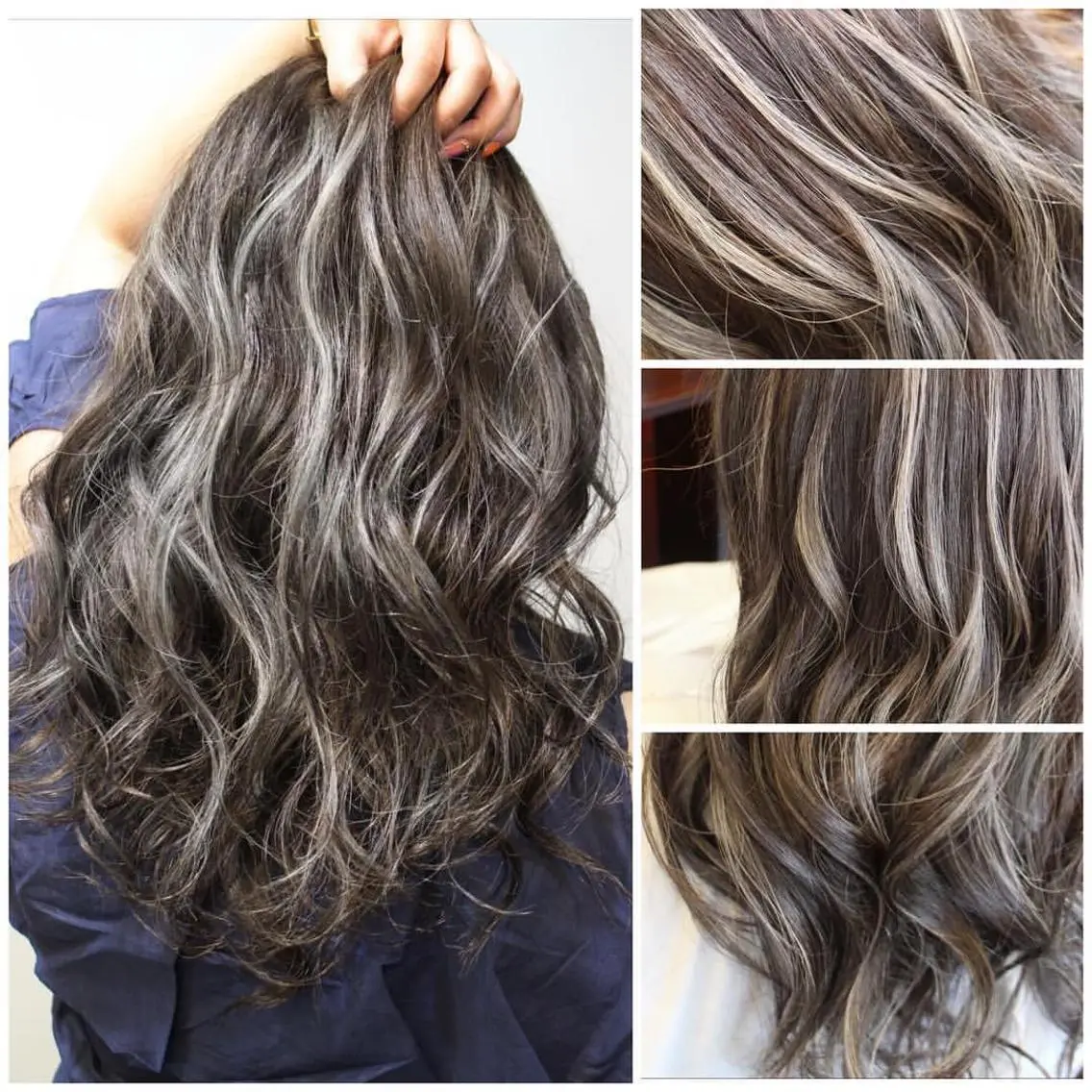 セミロング カラー ヘアアレンジ メッシュ ヘアカラー トリートメント 次世代シールエクステ 錦糸町 小泉 朋之のヘアスタイル