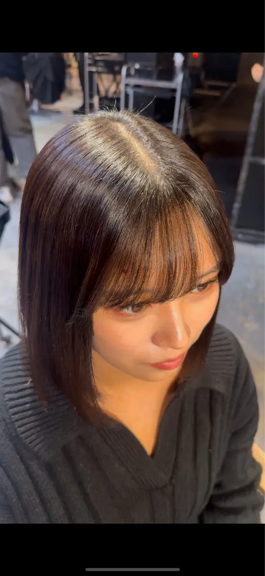 海老沼 佳緒のヘアスタイル