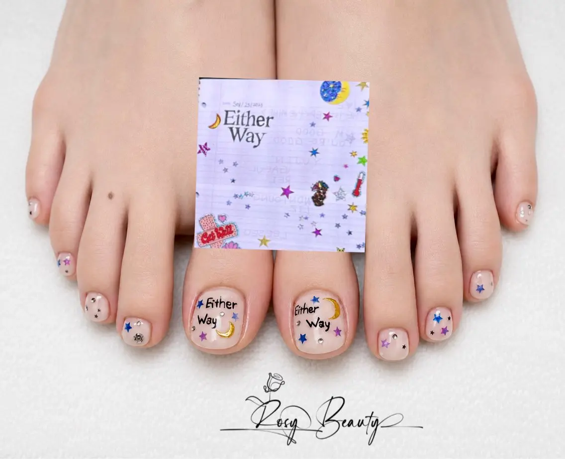 ネイル フットネイル RosyBeauty スカルプ専門店のネイルデザイン