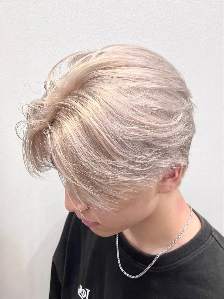 ショート ショートヘア 縮毛矯正 カマタ ハルキのヘアスタイル