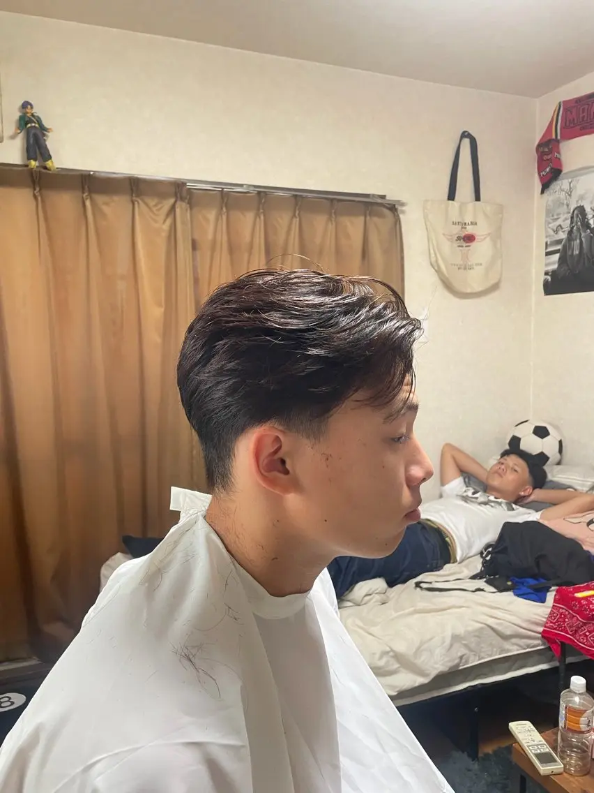 メンズカット➕眉カットの写真