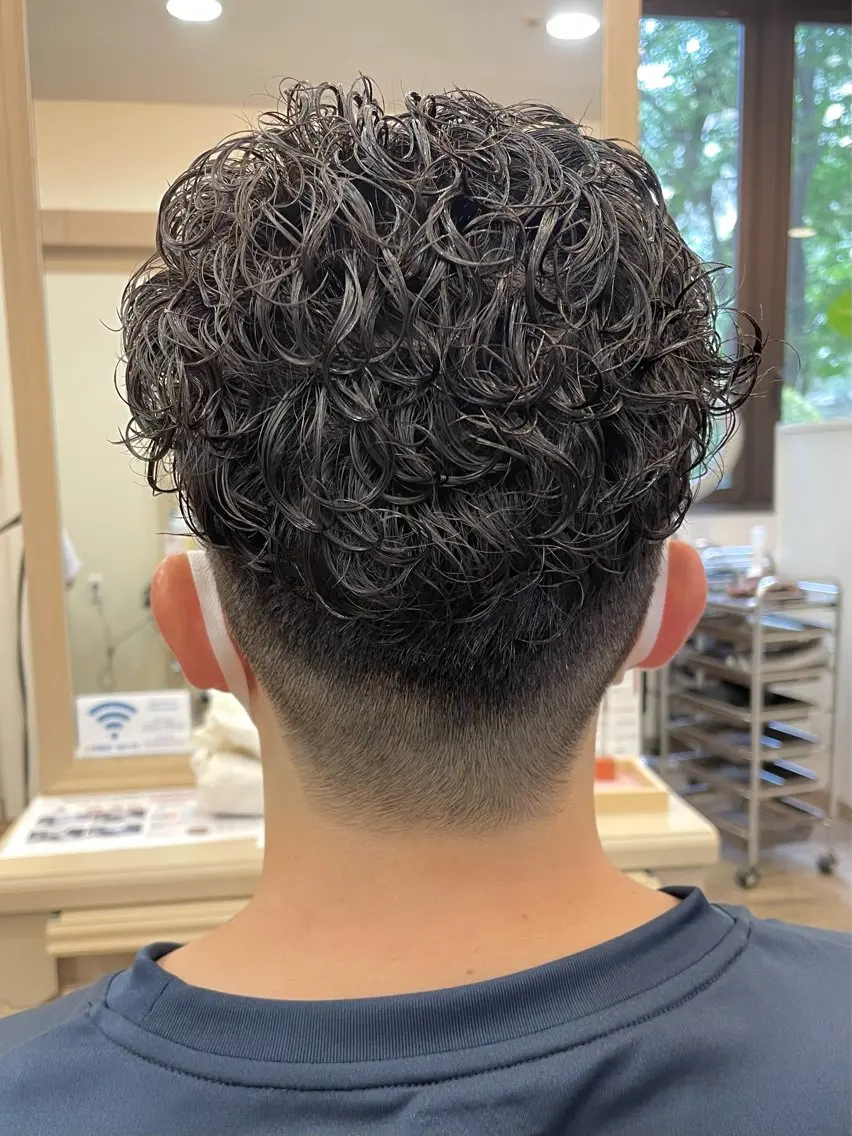 ショート パーマ メンズ メンズパーマ🌀/ 中村郁未のヘアスタイル