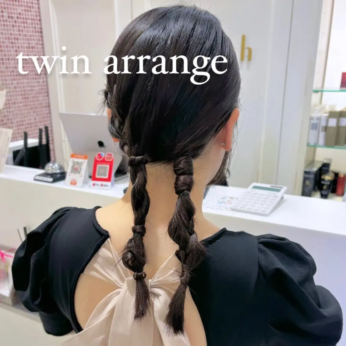 ロング ヘアアレンジ 結婚式・ブライダル ヘアセット ボブパーマ 🌷ヨシカワハナコのヘアスタイル