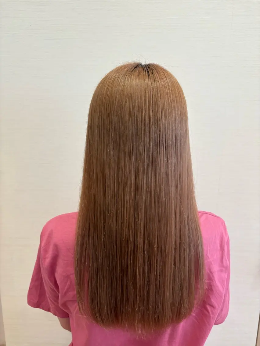 ロング 縮毛矯正 💿 kanna💿のヘアスタイル