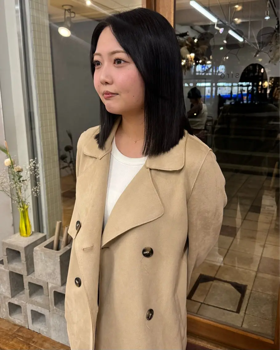 カラー たけかわ みちのヘアスタイル