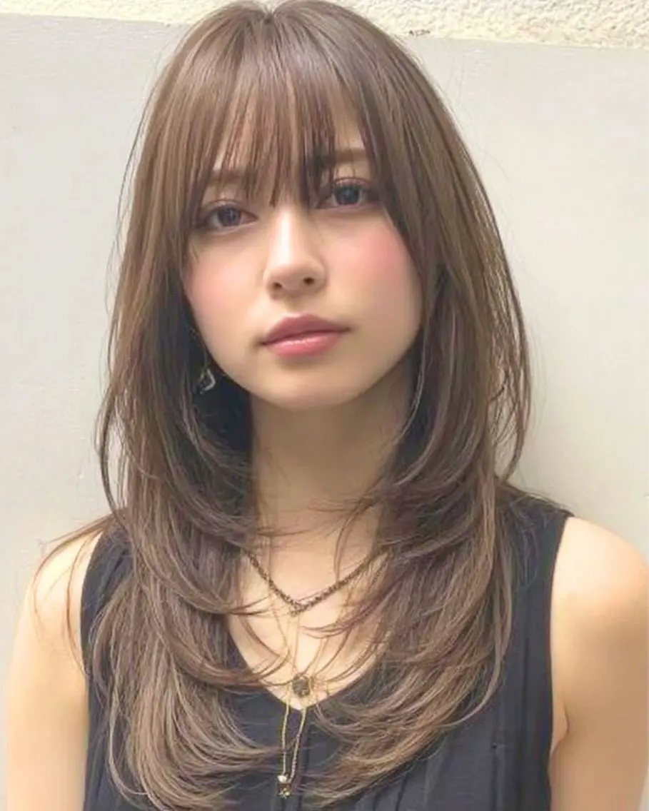 ロング カラー カット ヘアカラー トリートメント 🌛ダブルカラー 🌜SAYAKAのヘアスタイル