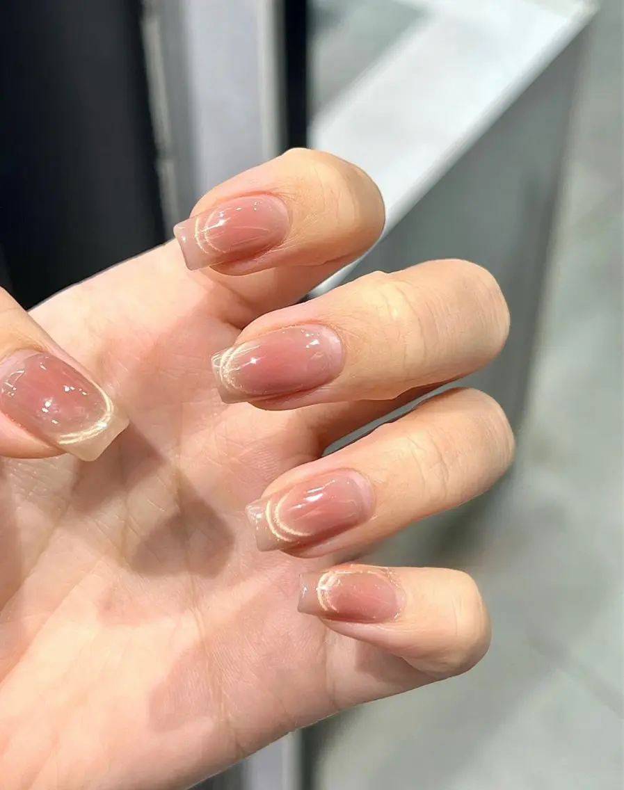 【Hand】人気NO.1 自爪大人気★チークxマグネットワンホンネイル3980の写真