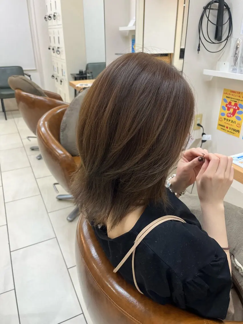 オリーブワンカラー🫒+クイックヘッドスパの写真