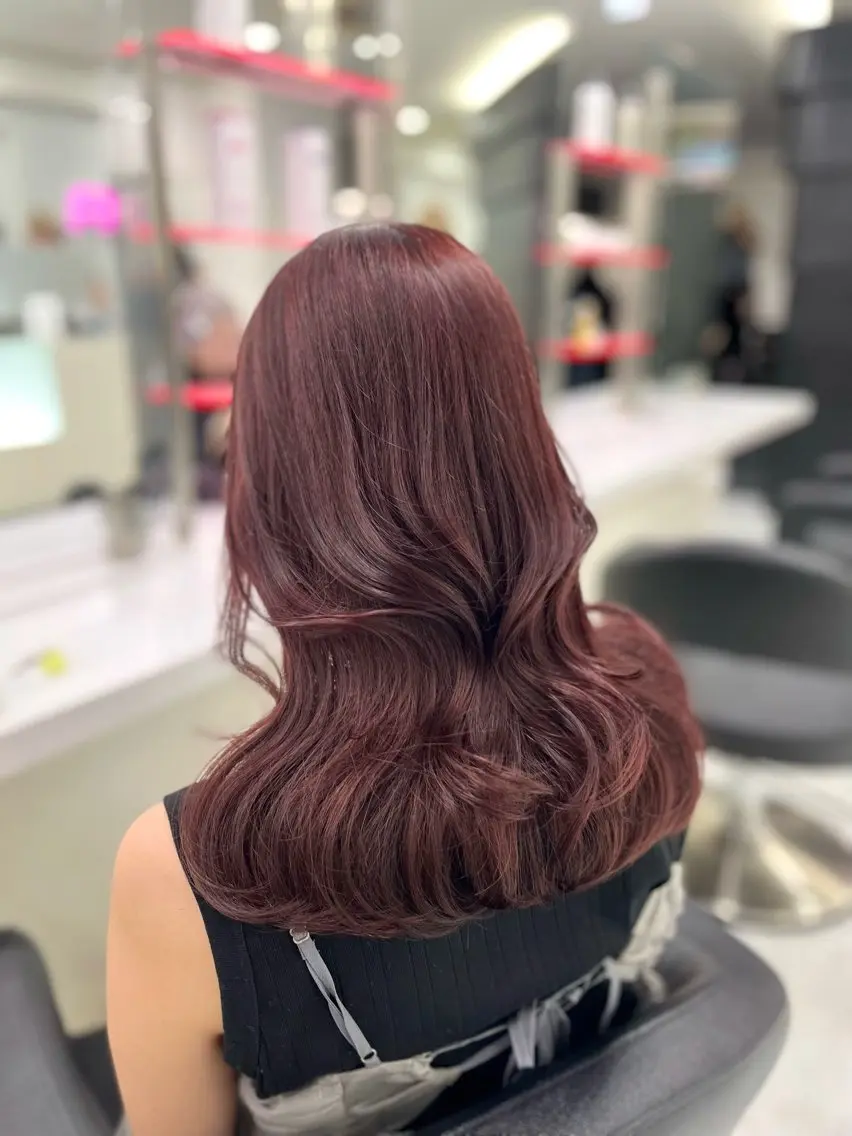 セミロング 💗トレンドモテヘア Natsumi 💗のヘアスタイル